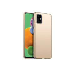 Husa compatibila cu Huawei P smart 2021, Silicon Slim, Gold Husa compatibila cu Huawei P smart 2021, Silicon Slim, Gold